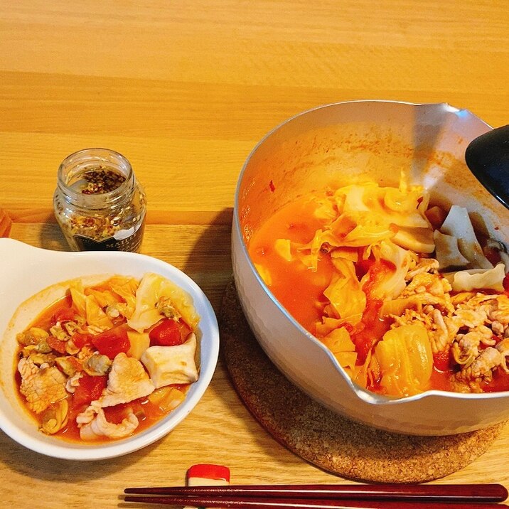 究極のヘルシー鍋♪トマト鍋